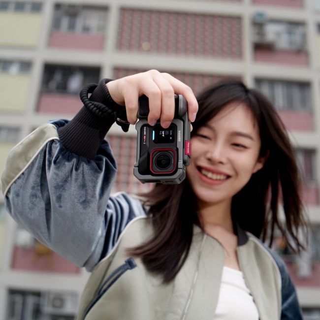 Set mâner Insta360 Ace Pro 2 / Ace Pro Xplorer Grip Kit - gri închis
