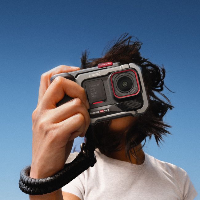 Set mâner Insta360 Ace Pro 2 / Ace Pro Xplorer Grip Kit - gri închis
