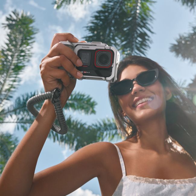 Set mâner Insta360 Ace Pro 2 / Ace Pro Xplorer Grip Kit - argintiu