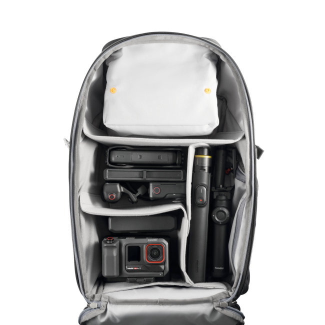 Rucsac Insta360 Explorer Backpack - alb cu turcoaz