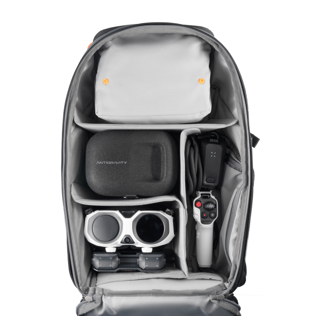 Rucsac Insta360 Explorer Backpack - negru cu gri