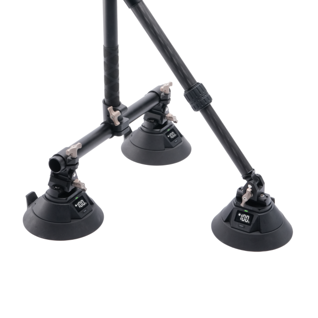 Suport auto cu ventuze electrice Insta360 Triple Electric Suction Cup Car Mount