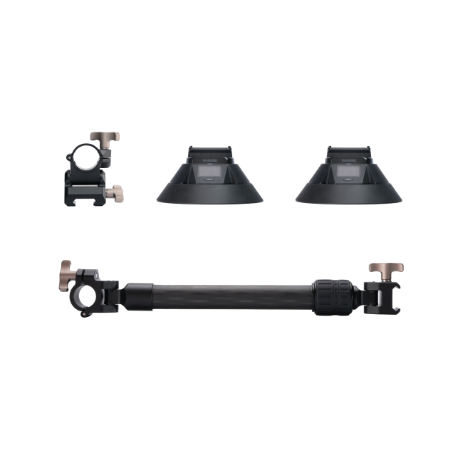 Suport auto cu ventuze electrice Insta360 Dual Electric Suction Cup Car Mount