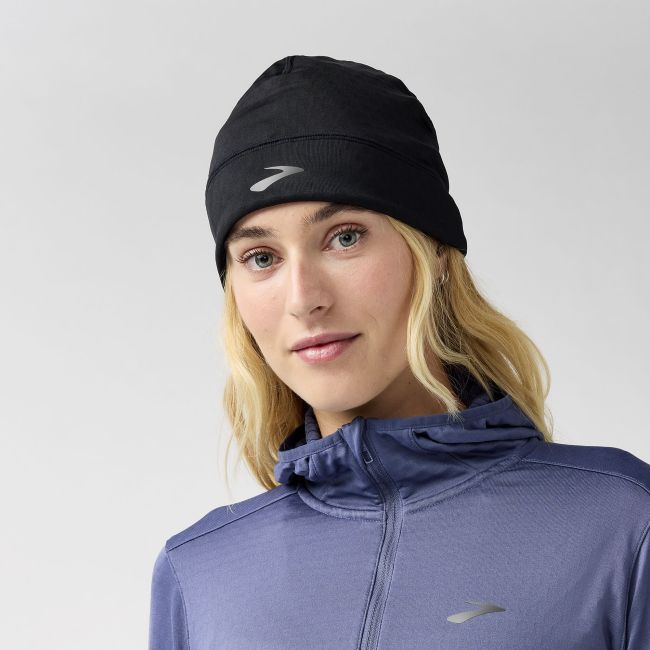 Căciulă alergare Brooks Notch Thermal Beanie 2.0 - neagră