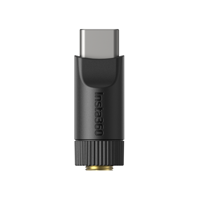 Adaptor Insta360 Mic Pro USB-C la jack 3,5 mm