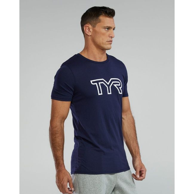 Tricou tehnic TYR Ultrasoft Lightweight - bleumarin | confortabil și durabil