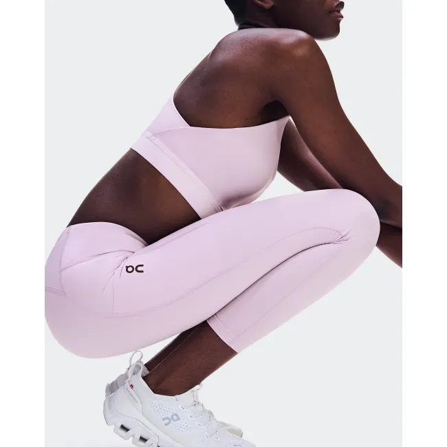 Colanți 7/8 On Performance Tights 7/8 W | alergare femei - Foxglove