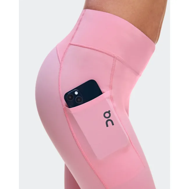 Colanți 7/8 On Performance Tights 7/8 W | alergare femei - Magnolia