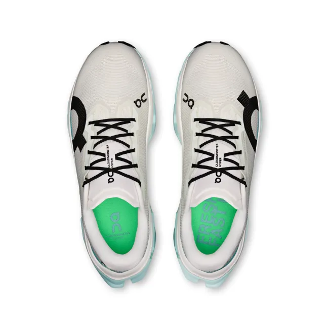 Pantofi alergare On Cloudmonster 3 Hyper - super trainer sosea - Ivory | Flurry