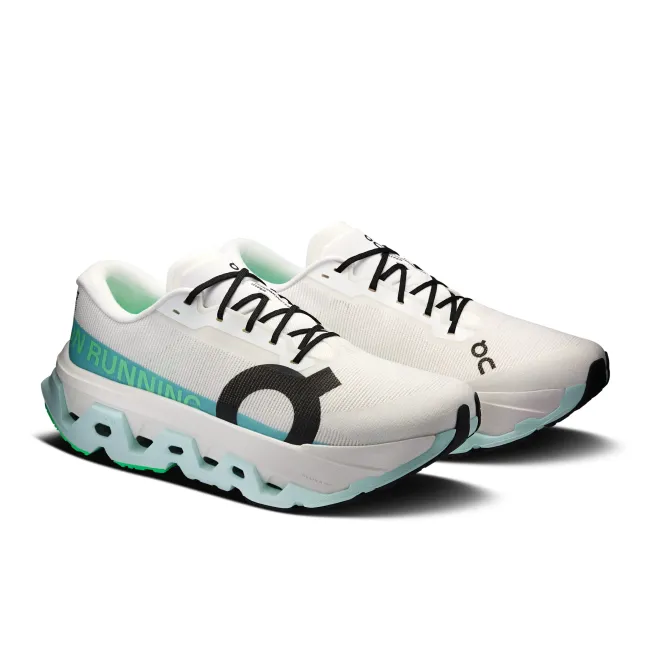 Pantofi alergare On Cloudmonster 3 Hyper - super trainer sosea - Ivory | Flurry