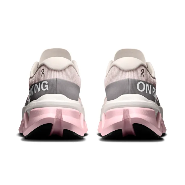 Pantofi alergare On Cloudmonster 3 Hyper W - super trainer sosea - Ivory | Peony