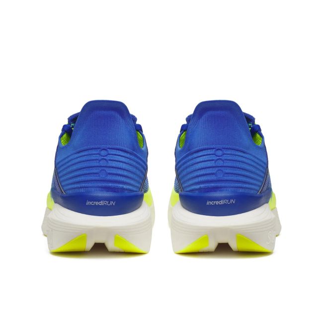 Pantofi alergare Saucony Endorphin Elite 2 - albastru/citron | placă carbon