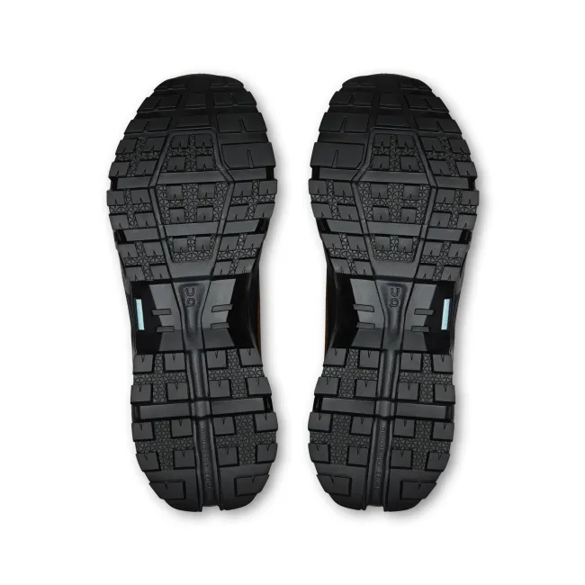 Pantofi hiking On Cloudrock Low WP - impermeabili trail - Earth | Black