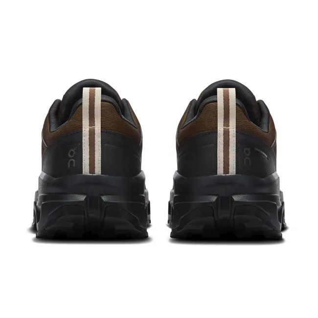 Pantofi hiking On Cloudrock Low WP - impermeabili trail - Earth | Black