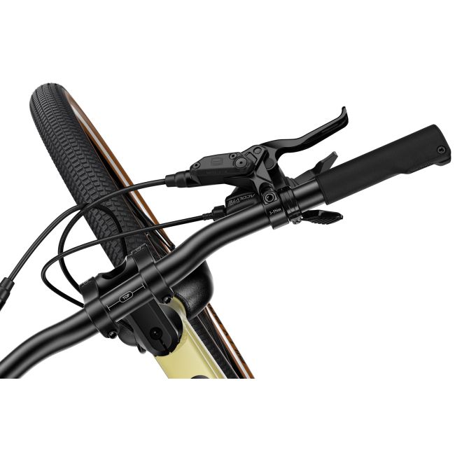 Bicicleta copii Woom 6 Explore cu roti 26" galben Mellow Yellow