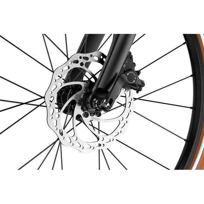 Bicicleta copii Woom 6 Explore cu roti 26" galben Mellow Yellow