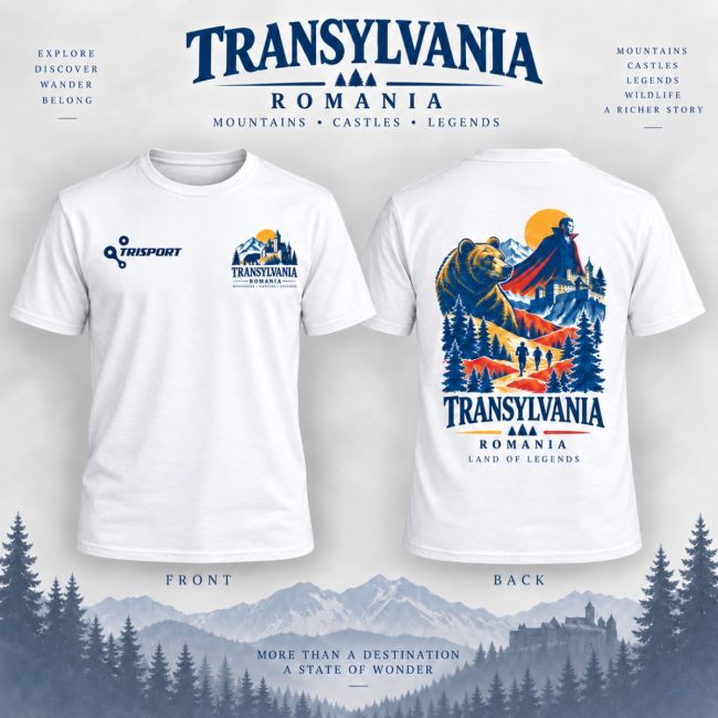 Tricou Transylvania - Land of Legends