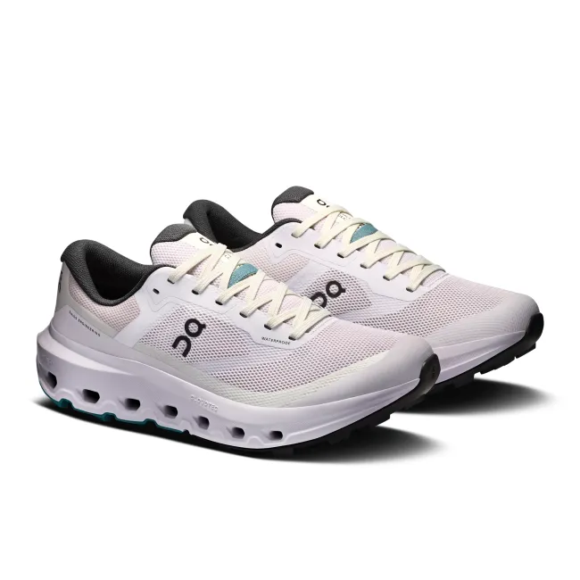 Pantofi alergare trail On Cloudvista 3 W Waterproof - alb-bej Ether | Grain