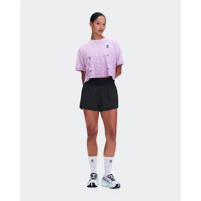 Tricou alergare On Performance Volt-T W - mov Verbana | reciclat