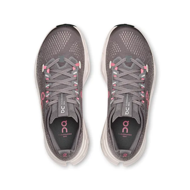 Pantofi alergare On Cloudsurfer Max W - amortizare maximă - Pebble | Oyster