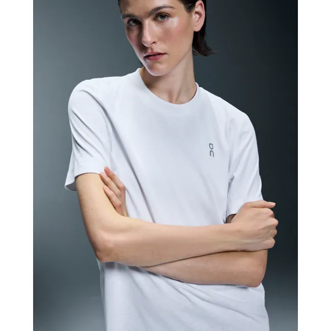 Tricou alergare On Train-T W - alb | respirabil DryTec