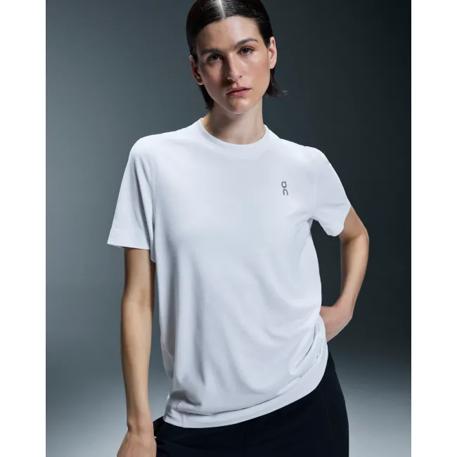 Tricou alergare On Train-T W - alb | respirabil DryTec
