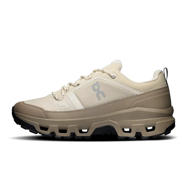 Pantofi trail On Cloudrock Low W WP - bej-maro Grain | Soba, impermeabili
