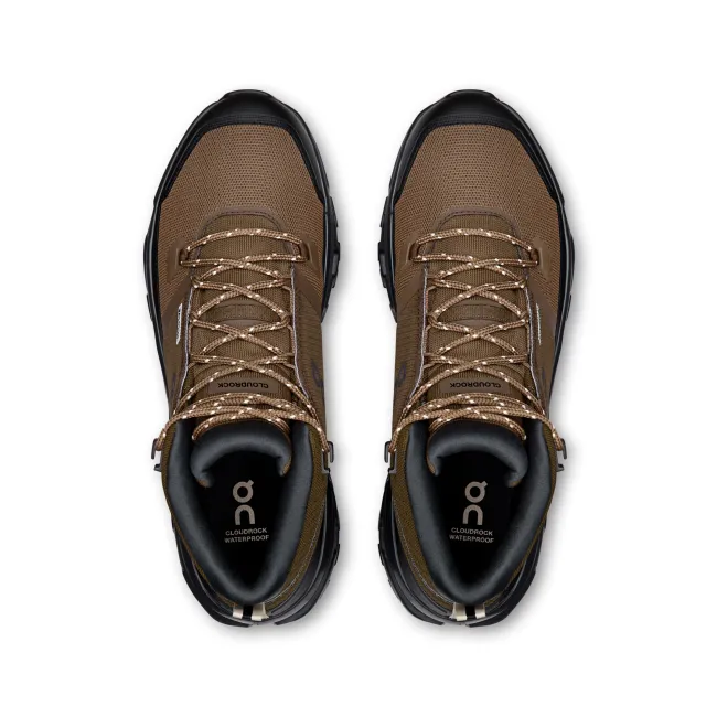 Ghete trail On Cloudrock Mid WP - maro/negru | impermeabile