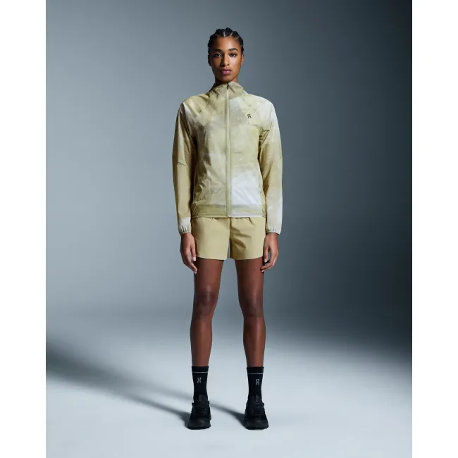 Geacă alergare On Ultra Jacket W - alb | Caper, impermeabilă