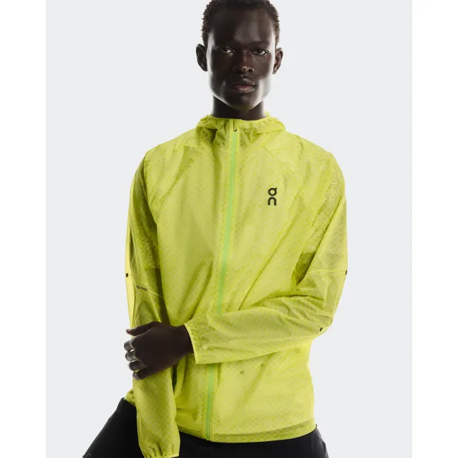 Geacă waterproof On Ultra Jacket - verde lime | impermeabilă