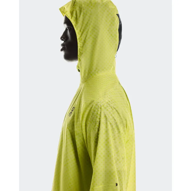 Geacă waterproof On Ultra Jacket - verde lime | impermeabilă
