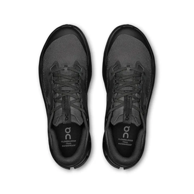 Pantofi trail On Cloudsurfer Trail 2 WP - negru | impermeabili