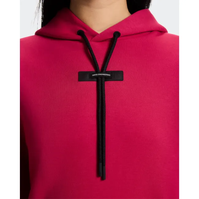 On - hanorac - Focus Tech Hoodie W - Grenadine