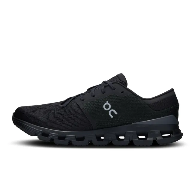 Pantofi alergare On Cloud X 4 - negru | Eclipse | flexibili