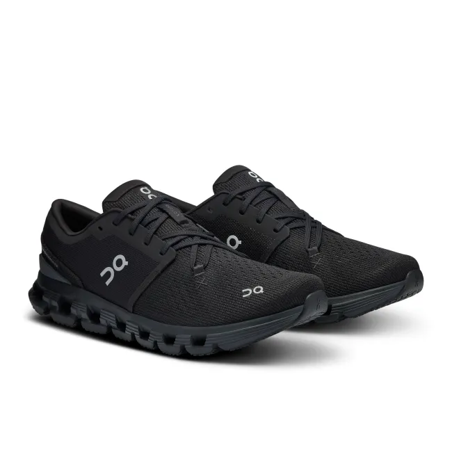 Pantofi alergare On Cloud X 4 - negru | Eclipse | flexibili