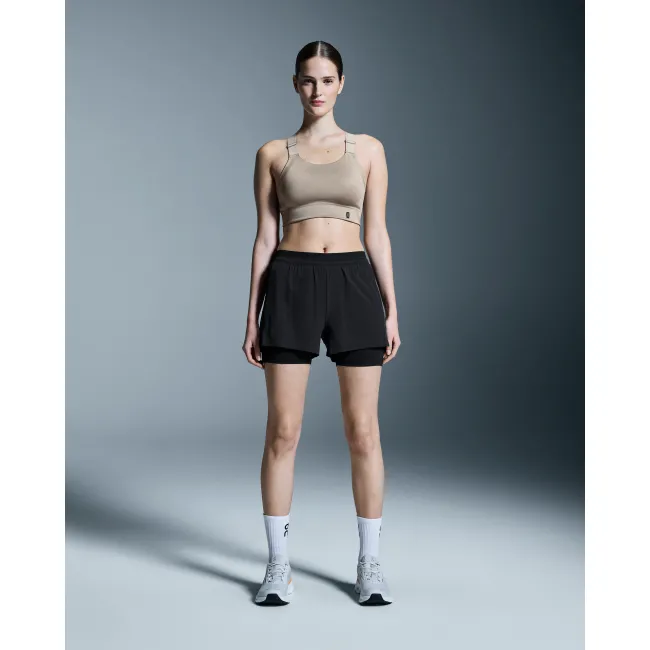 Pantaloni scurți On 3" 2/1 Shorts W - negru | fit rapid