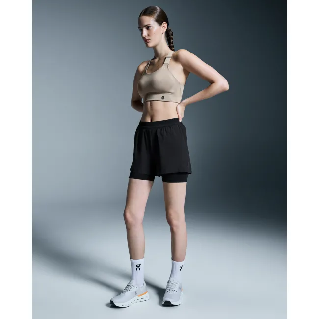 Pantaloni scurți On 3" 2/1 Shorts W - negru | fit rapid