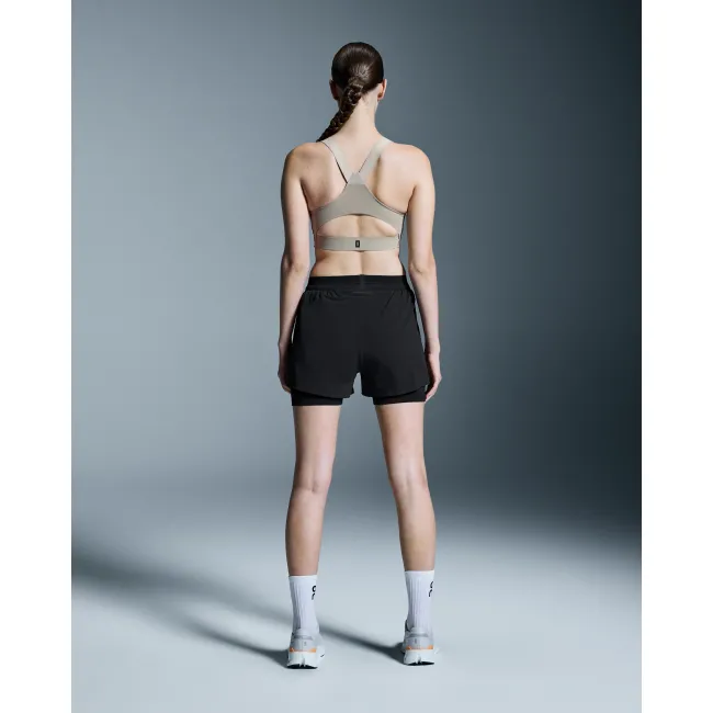 Pantaloni scurți On 3" 2/1 Shorts W - negru | fit rapid