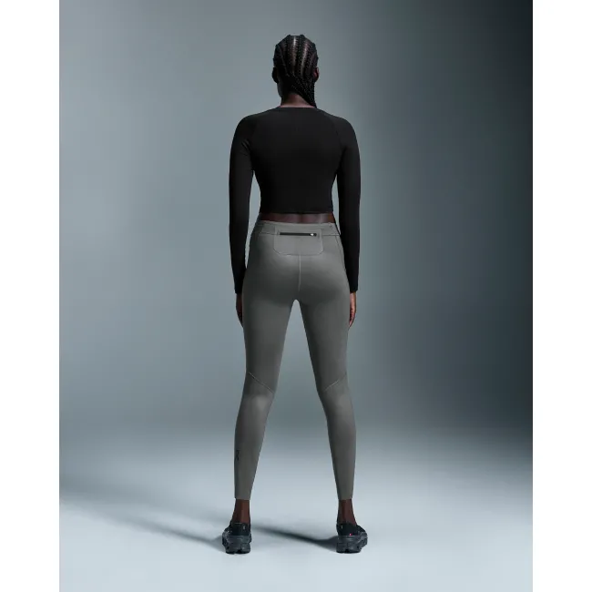 Bluză sport On Studio Long-T Crop - negru | mânecă lungă
