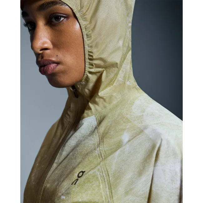 Geacă alergare On Ultra Jacket W - alb | Caper, impermeabilă