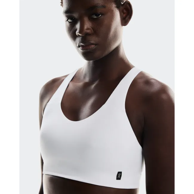 Bustieră sport On Train Bra W - alb | impact redus