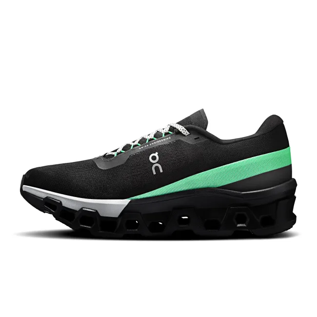 Pantofi alergare On Cloudmonster 2 - negru/Glacier | cushioning maxim