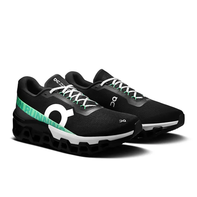 Pantofi alergare On Cloudmonster 2 - negru/Glacier | cushioning maxim