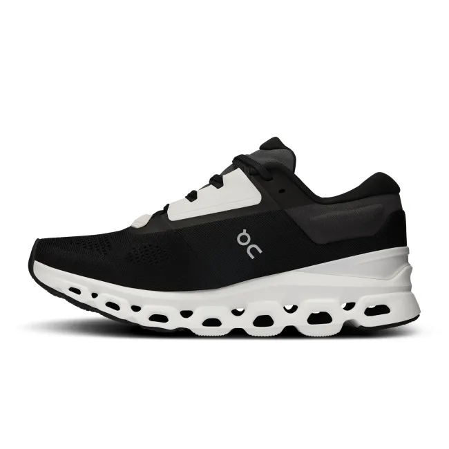 Pantofi alergare On Cloudstratus 3 W - alb-nisipiu | dublu CloudTec®