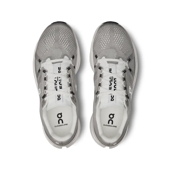 Pantofi alergare On Cloudeclipse - gri Alloy/alb | amortizare maximă