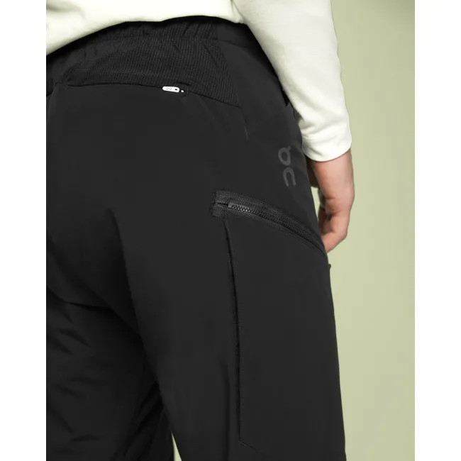 Pantaloni trekking On Trek Pants - negru | ușori pentru drumeții