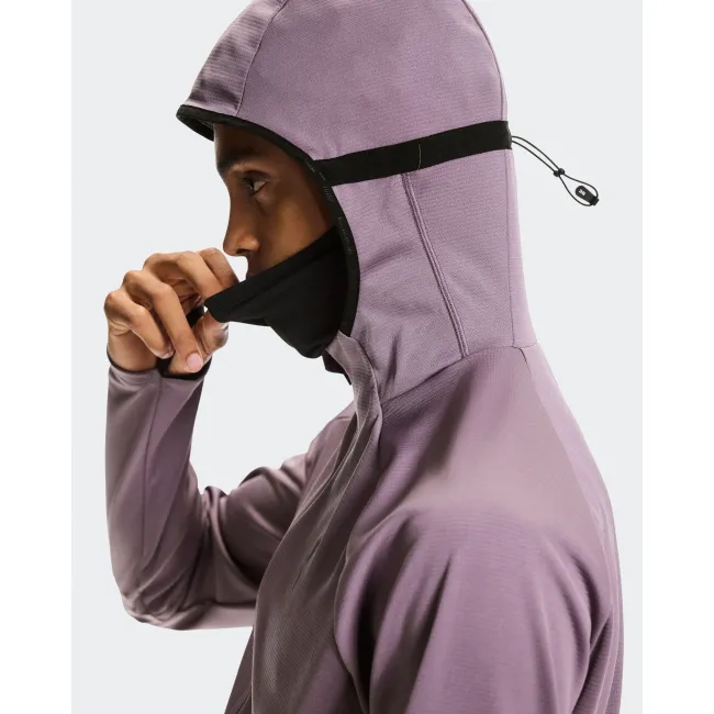 Hanorac On Climate Zip Hoodie - negru | termoizolant pentru iarnă
