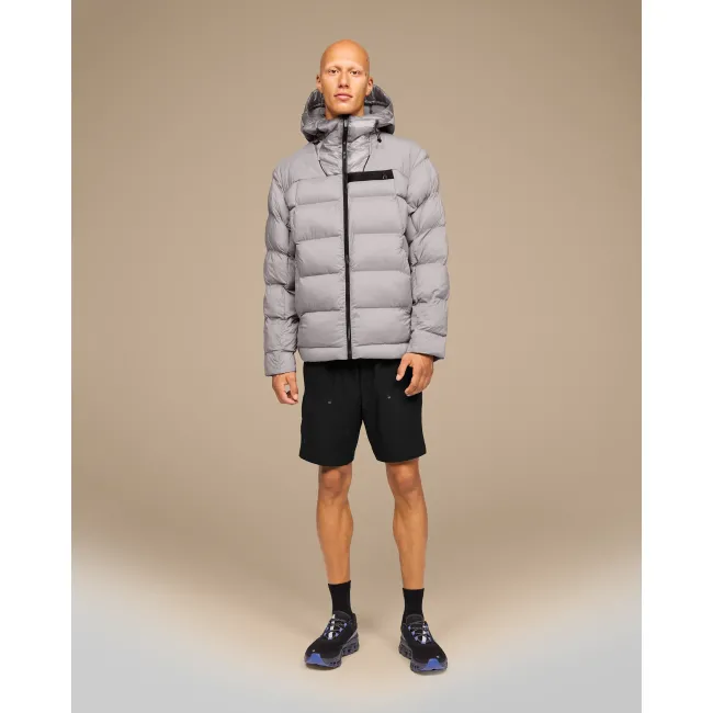 Geacă puf On Challenger Jacket - gri Zinc | izolație și ventilație