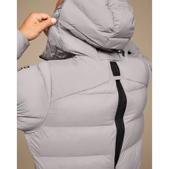 Geacă puf On Challenger Jacket - gri Zinc | izolație și ventilație