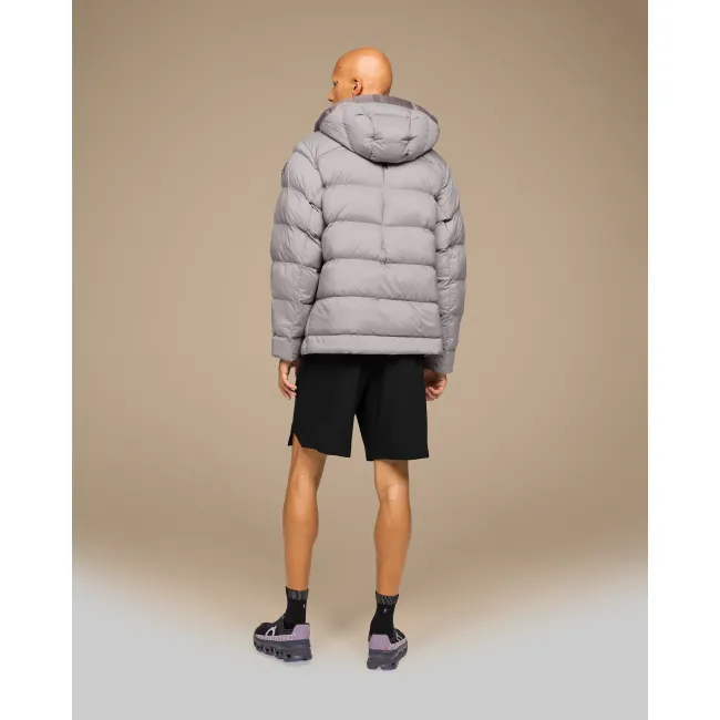 Geacă puf On Challenger Jacket - gri Zinc | izolație și ventilație